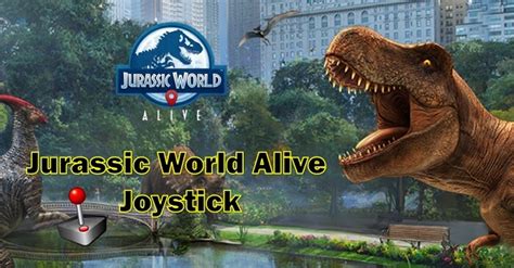 jurassic world alive joystick.